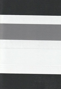 Закрытые рулонные шторы день-ночь Салерно, серый 2002 купить в Коломне с доставкой