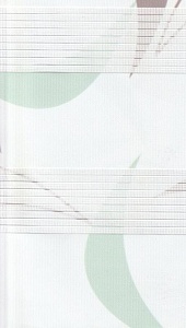Рулонные шторы день-ночь для проема Ченто, зелено-коричневый 512 купить в Коломне с доставкой